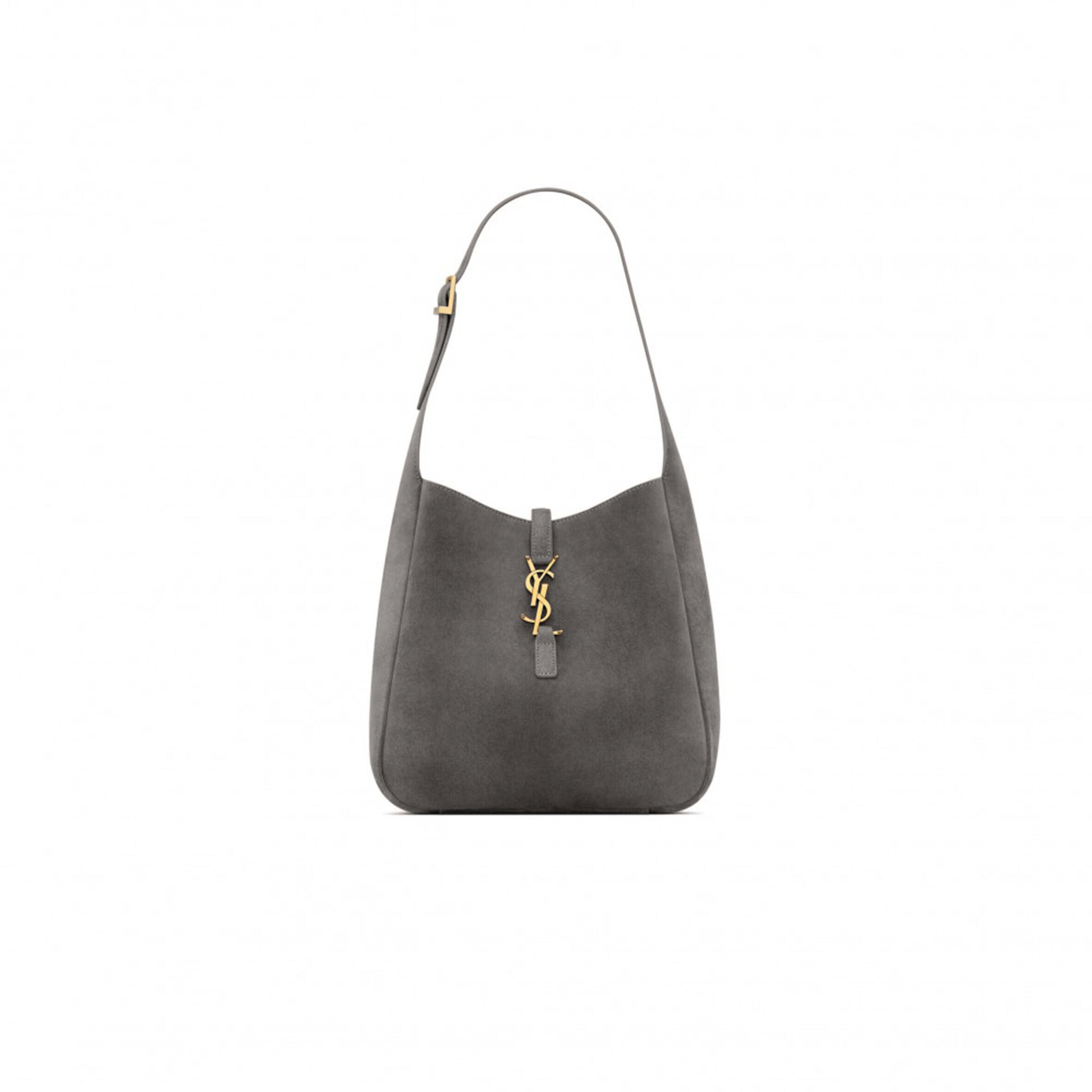 YSL LE 5 À 7 SUPPLE SMALL IN SUEDE 850533 (23*22*8cm)